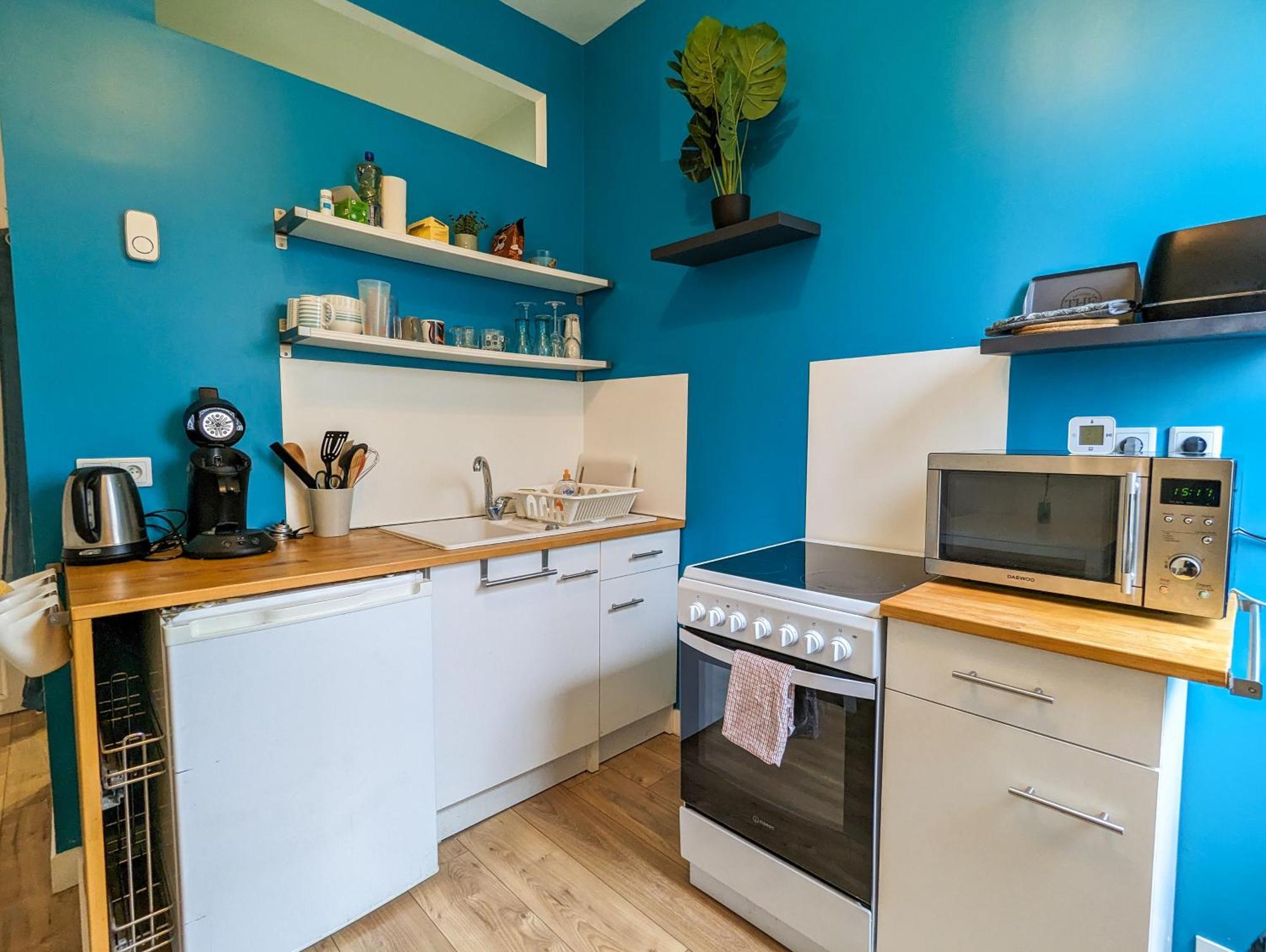 Le Cocon Bleu - Appartement Calme - Parking Gratuit - Fibre Арас Екстериор снимка